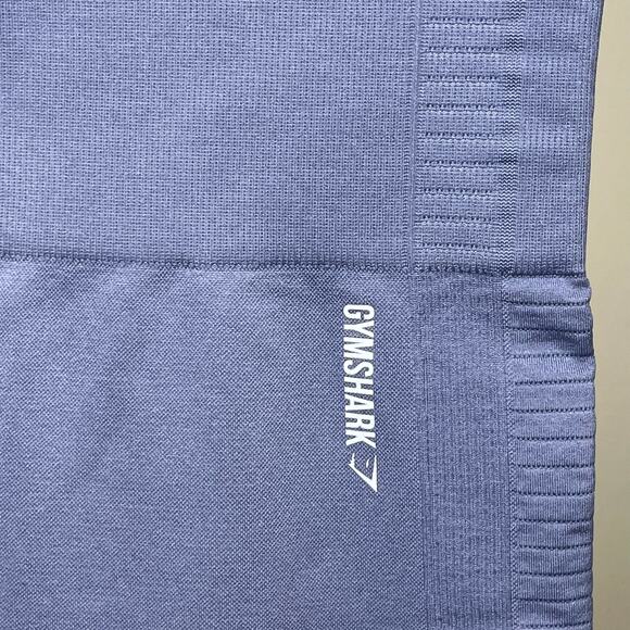 Gymshark Energy Seamless Perforated Cropped High Rise Leggings Medium - Picture 4 of 6